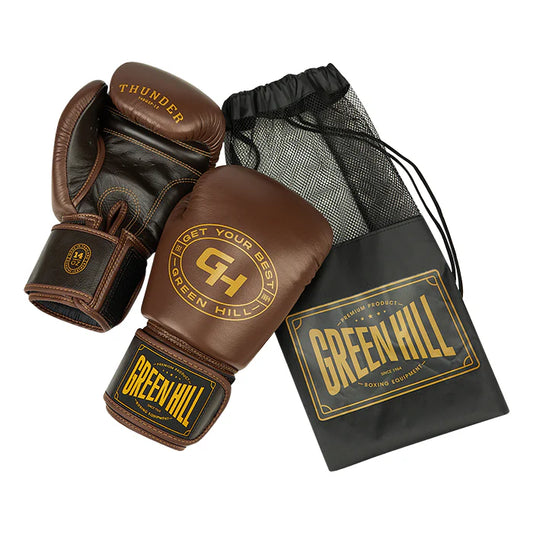 Boxing Gloves THUNDER-Brown/Tan