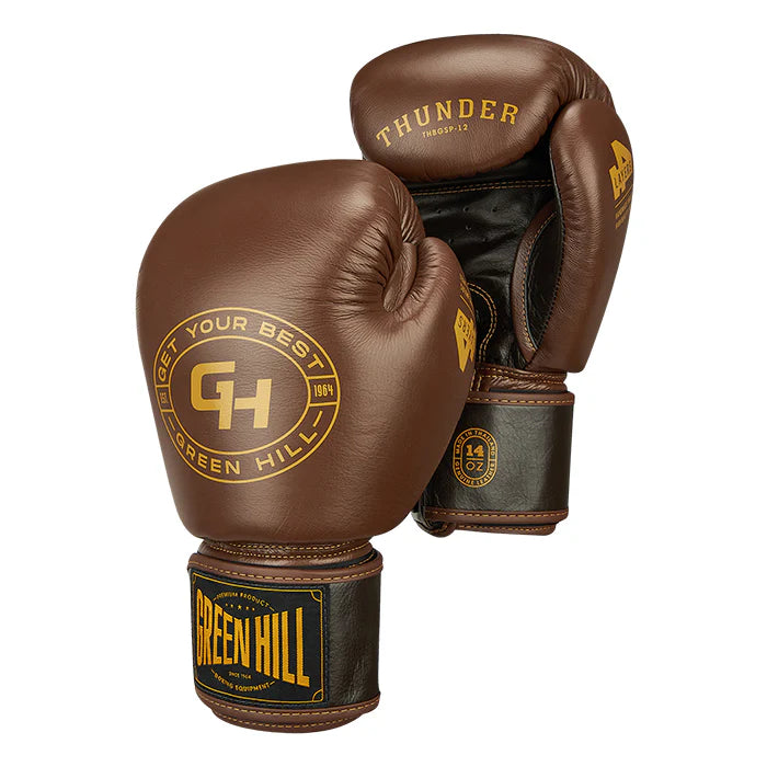 Boxing Gloves THUNDER-Brown/Tan