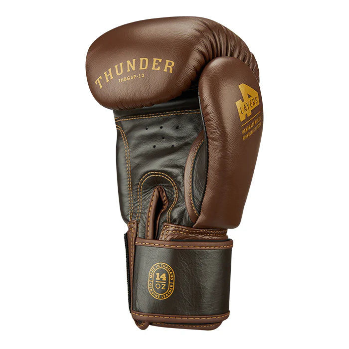 Boxing Gloves THUNDER-Brown/Tan