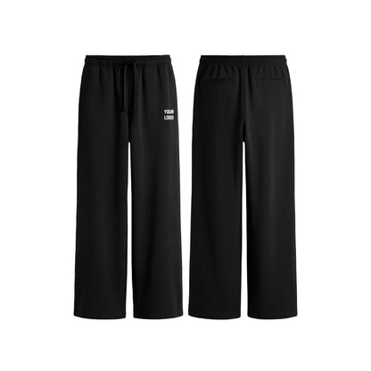 Custom Men Wide Trouser - Solid Color - Personalized Bottoms