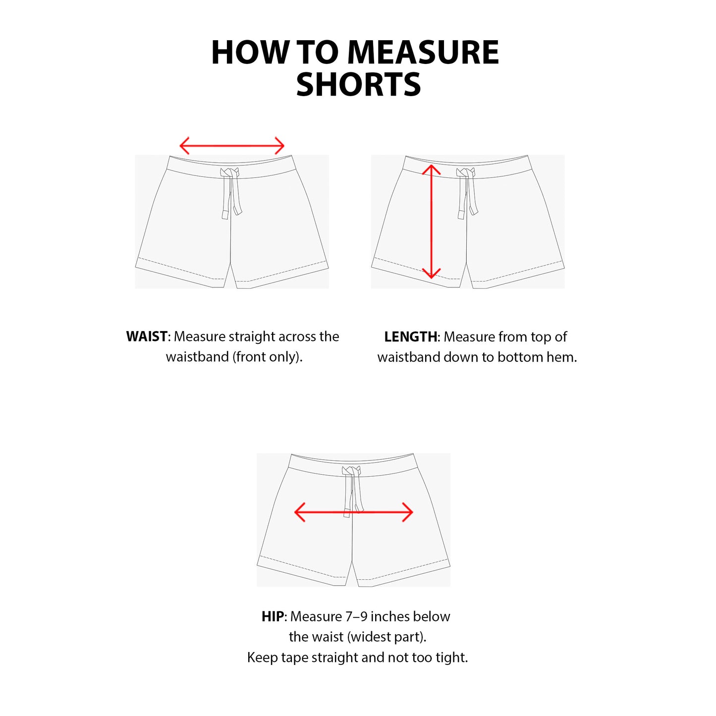 Custom Girls Shorts - Solid Color - Personalized Shorts
