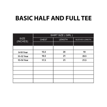 Custom Girls T-Shirts - Solid Design - Personalized Top