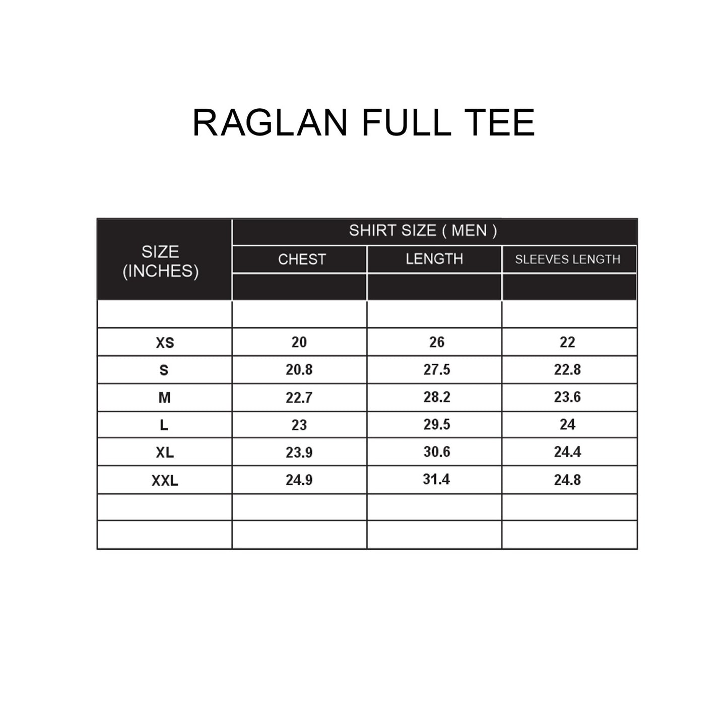Custom Men Raglan Full Sleeves - Solid Personalized Top