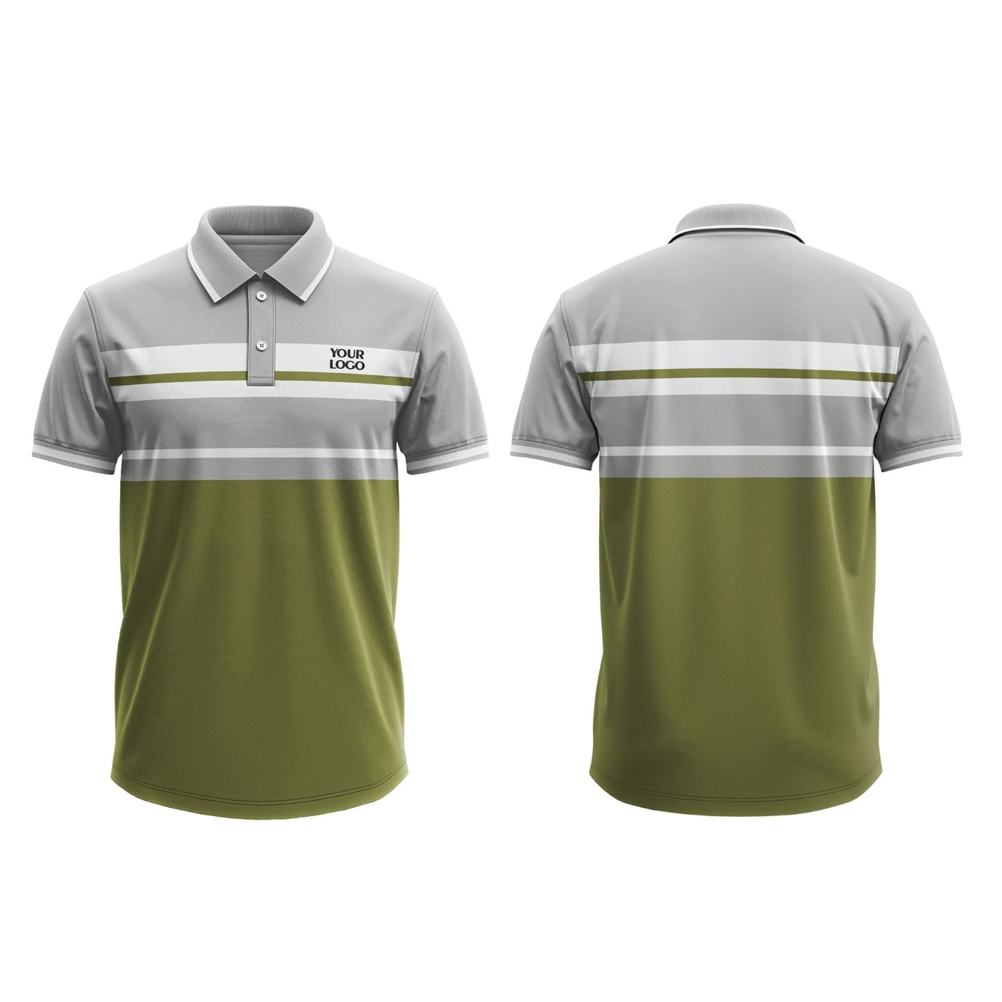 Custom Polo T-Shirt - Cut Sew Design - Personalized Polo Shirt
