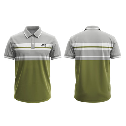 Custom Polo T-Shirt - Cut Sew Design - Personalized Polo Shirt