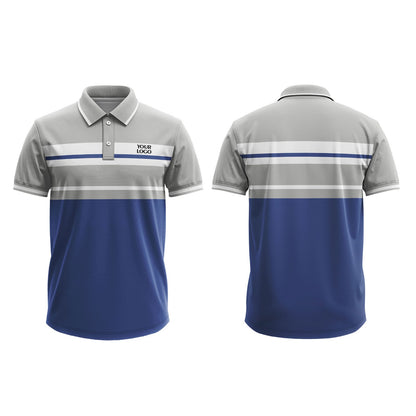 Custom Polo T-Shirt - Cut Sew Design - Personalized Polo Shirt