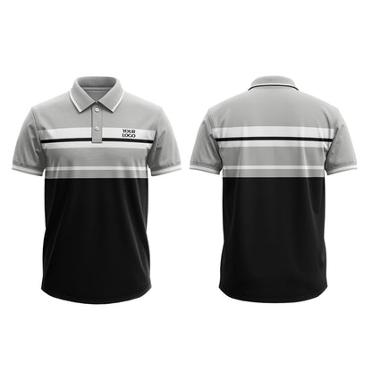 Custom Polo T-Shirt - Cut Sew Design - Personalized Polo Shirt