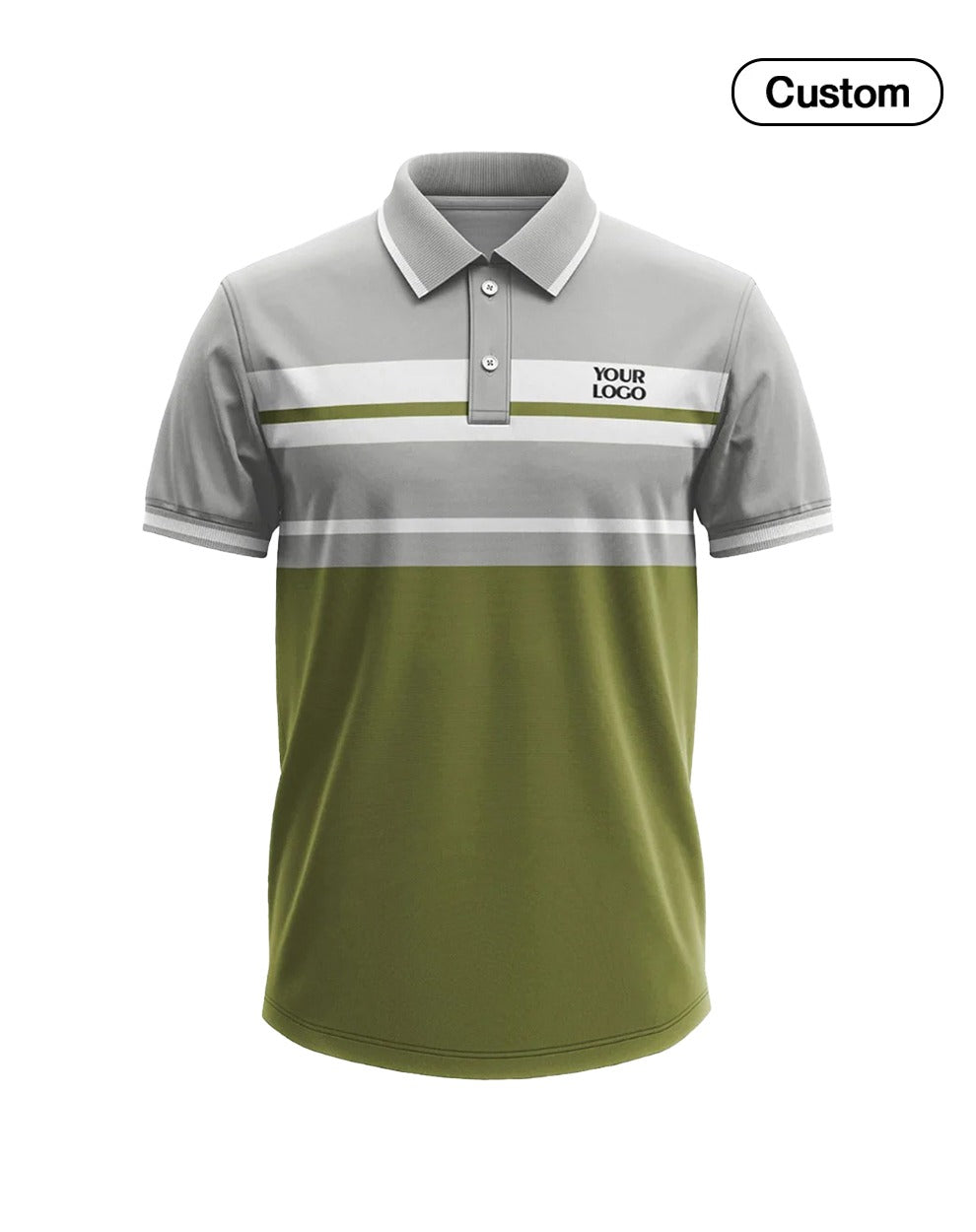 Custom Polo T-Shirt - Cut Sew Design - Personalized Polo Shirt