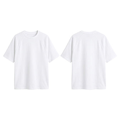 Custom Men Raglan Half Sleeves - Solid Personalized Top