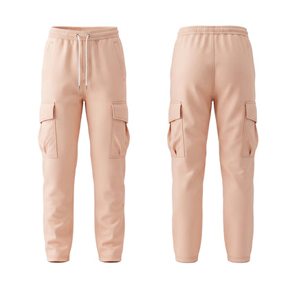 Custom Women Cargo Joggers - Tapered Fit - Personalized
