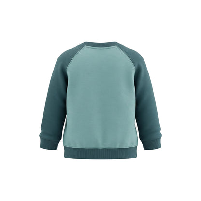 Custom Boys Sweatshirt - Kangaroo Pocket Raglan - Personalized Top