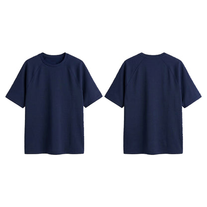 Custom Men Raglan Half Sleeves - Solid Personalized Top
