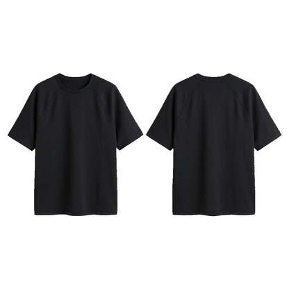 Custom Men Raglan Half Sleeves - Solid Personalized Top