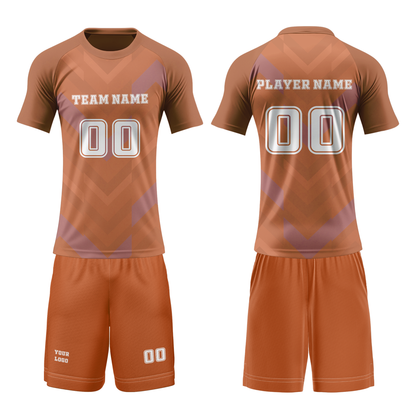 Custom Volleyball Uniform – Abstract Design – Personalized Teamwear