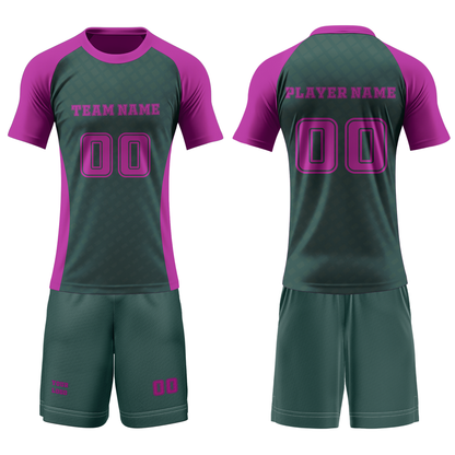 Custom Volleyball Uniform – Raglan Design – Personalized Uniform