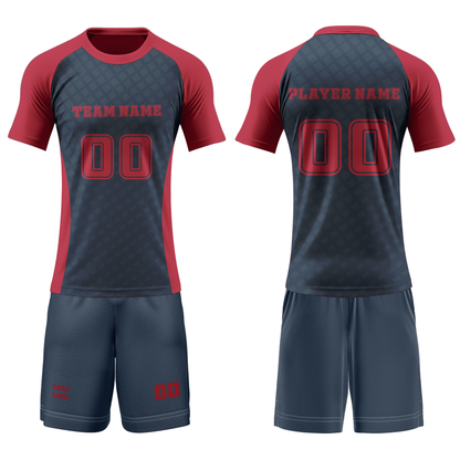 Custom Volleyball Uniform – Raglan Design – Personalized Uniform