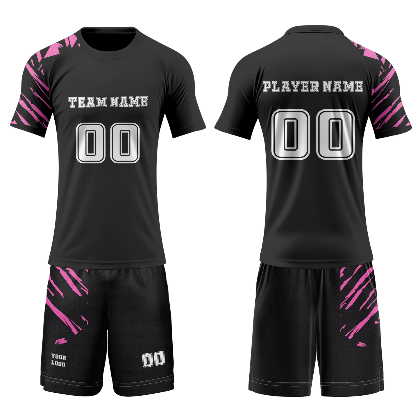 Custom Volleyball Uniform – Accent Design – Personalized Teamwear