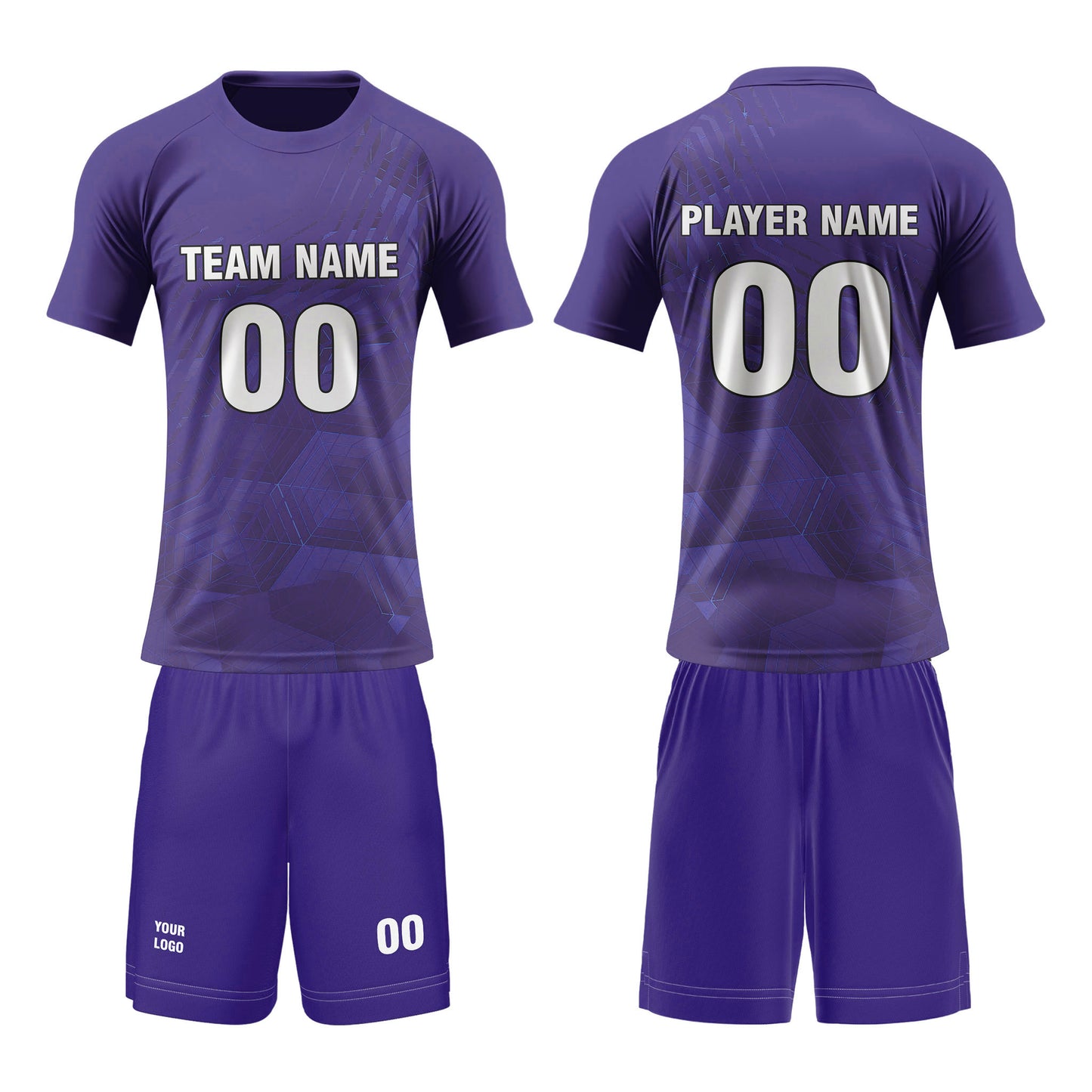 Custom Volleyball Uniform – Hex Web Design – Personalized Teamwear
