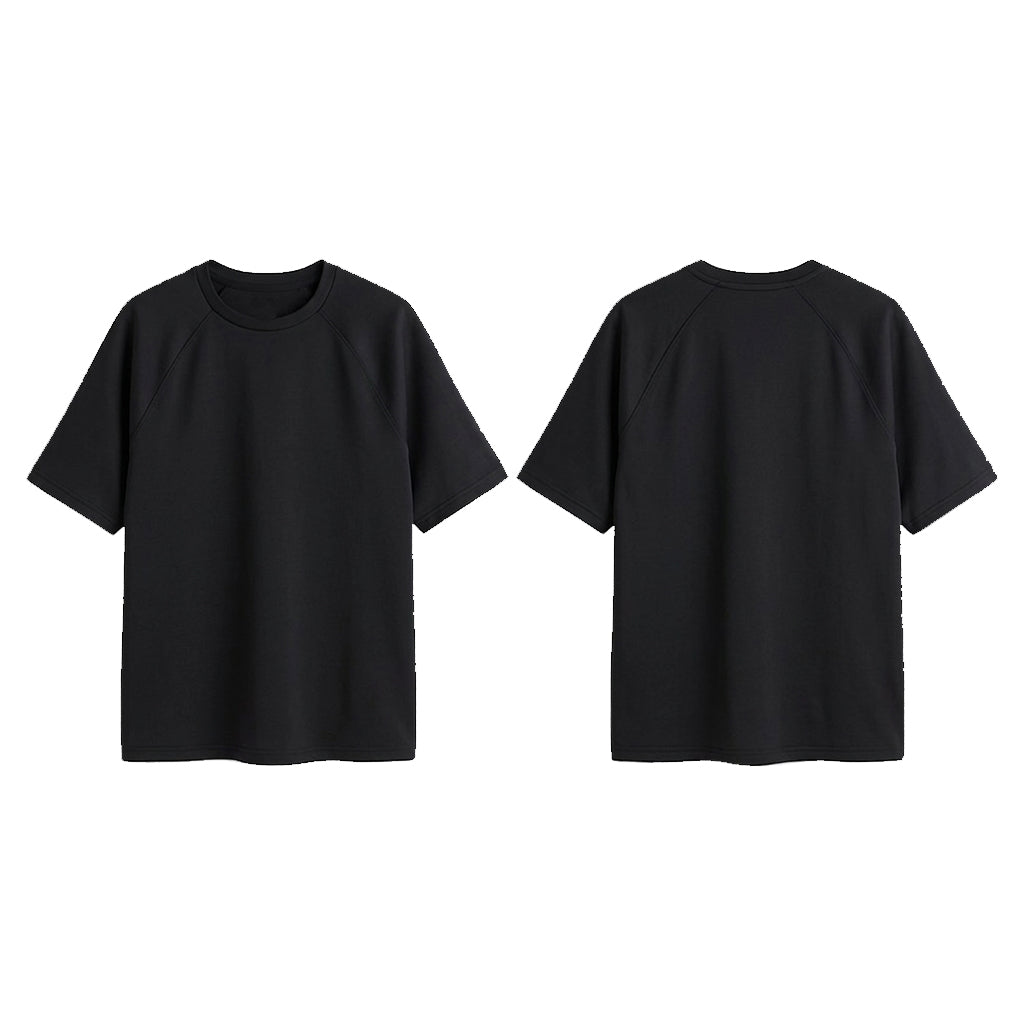 Custom Women Raglan Half Sleeves - Solid Personalized Tee