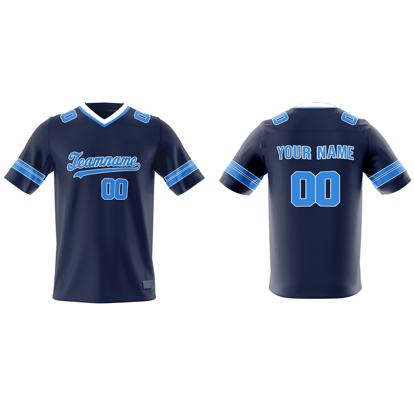 Custom American Football Jersey – Accent Design – Personalized Gear