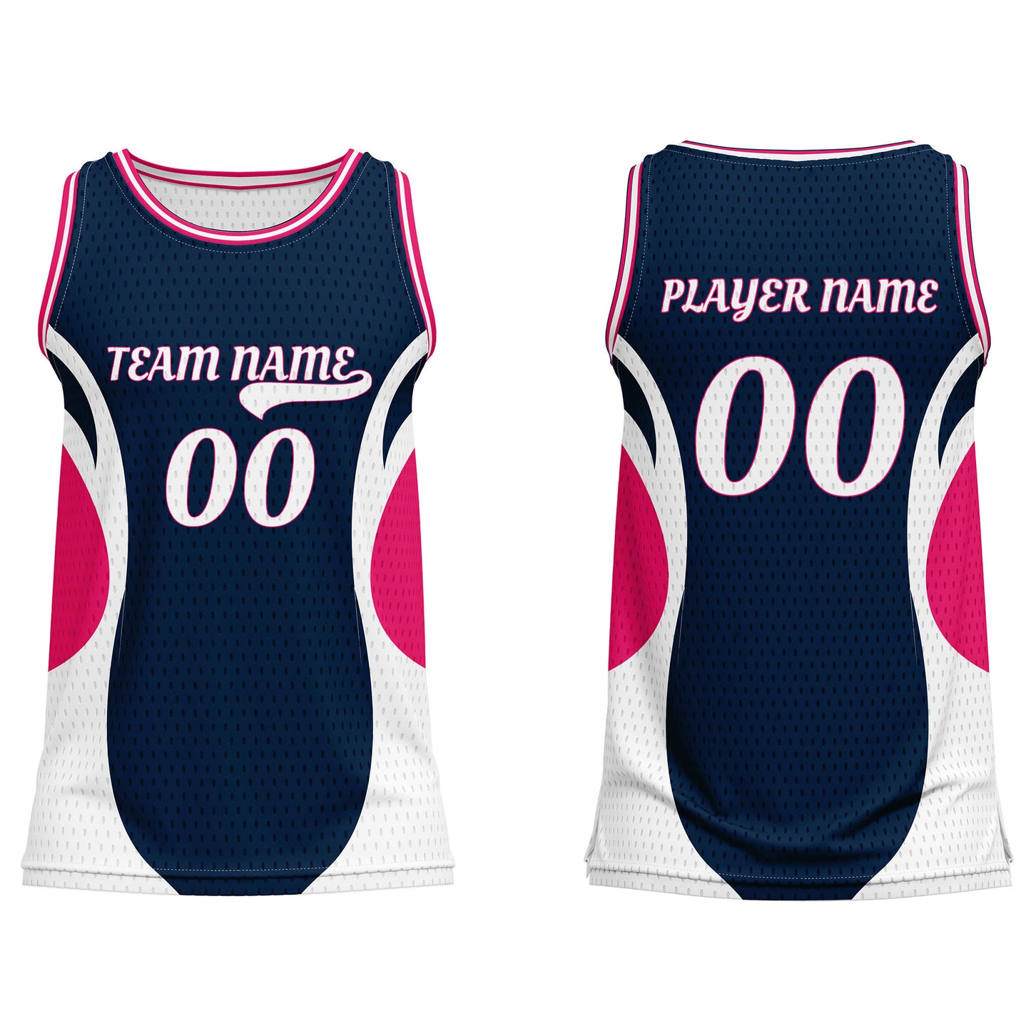 Custom Basketball Tank Top - Abstract Personalized Teamwear