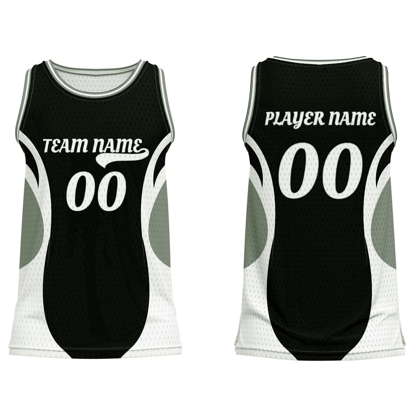 Custom Basketball Tank Top - Abstract Personalized Teamwear