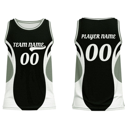 Custom Basketball Tank Top - Abstract Personalized Teamwear