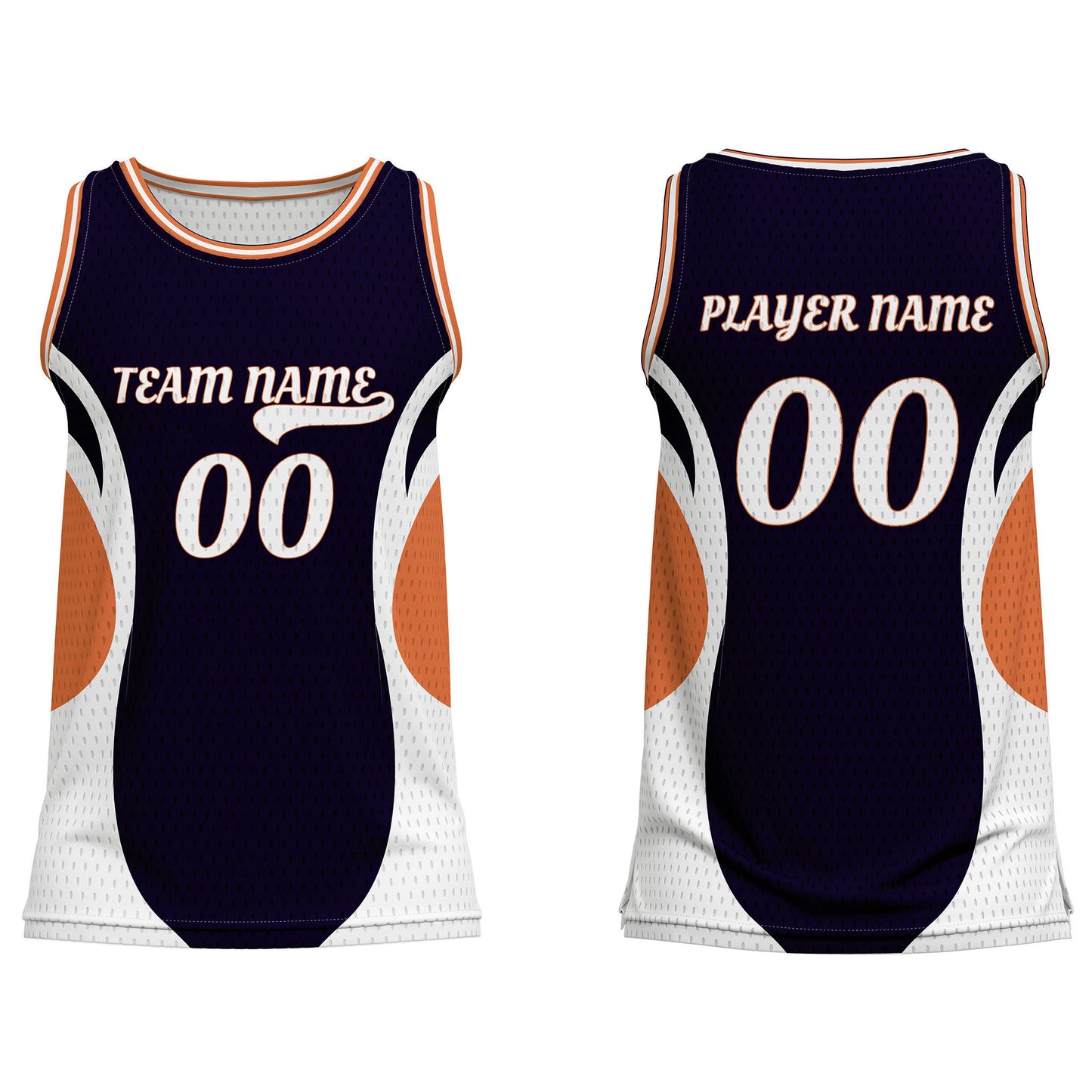 Custom Basketball Tank Top - Abstract Personalized Teamwear