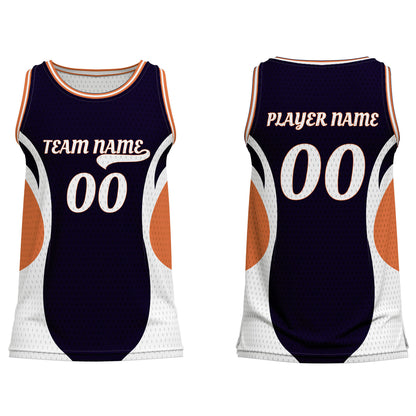 Custom Basketball Tank Top - Abstract Personalized Teamwear