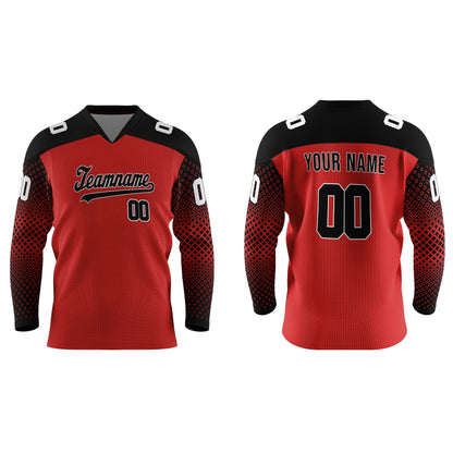 Custom Ice Hockey Jersey - Solid Color Panel – Personalized Kit