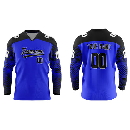 Custom Ice Hockey Jersey - Solid Color Panel – Personalized Kit