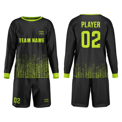 Custom Soccer Goalkeeper Uniform - Tech Design - Personalized Gamewear