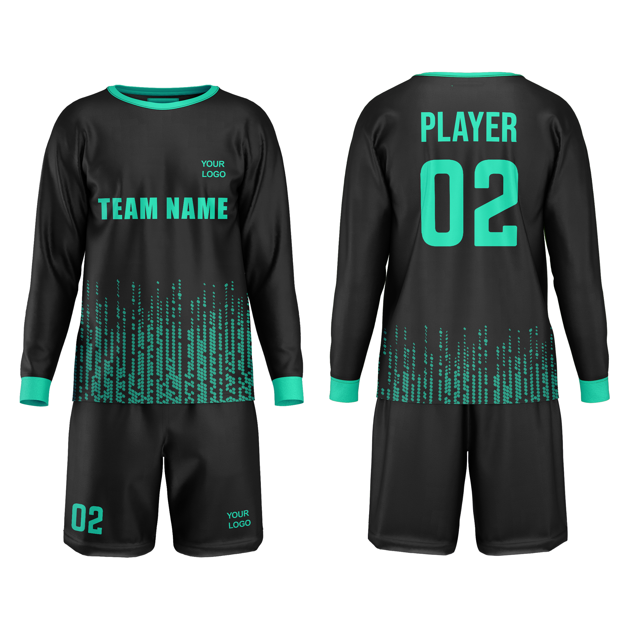 Customizable Soccer Goalkeeper Uniform