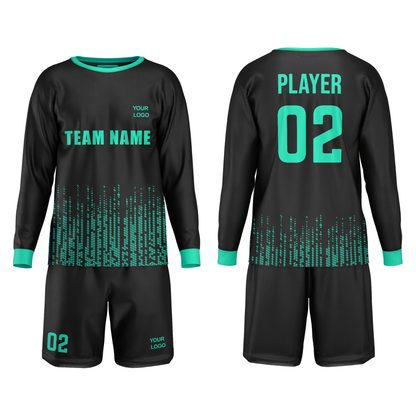 Custom Soccer Goalkeeper Uniform - Tech Design - Personalized Gamewear