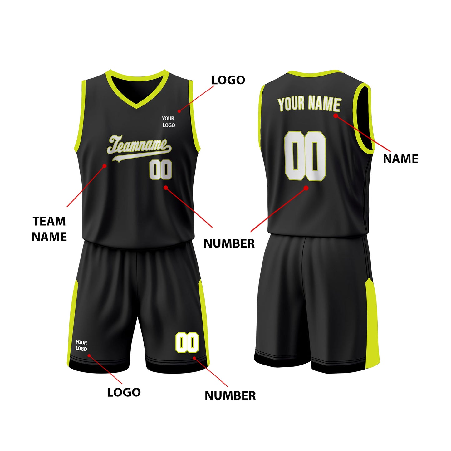 Customizable Basketball Uniform