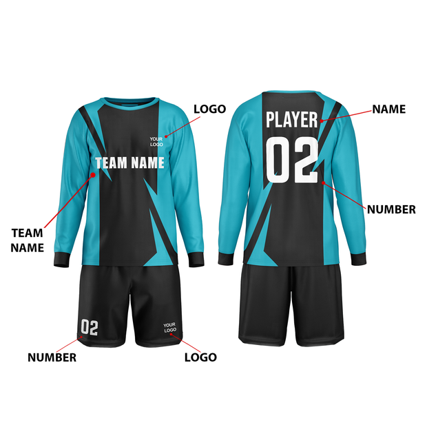 Customizable Soccer Goalkeeper Uniform
