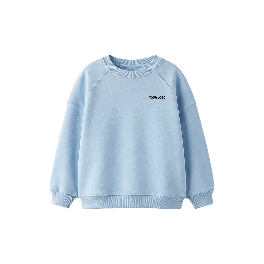 Custom Boys Sweatshirt - Classic Raglan Crewneck - Personalized Top