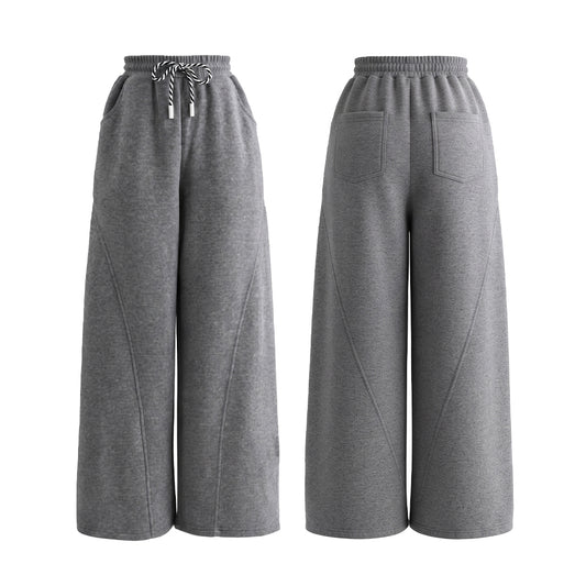 Custom Women Wide-Leg Trousers - Panel Seam - Personalized
