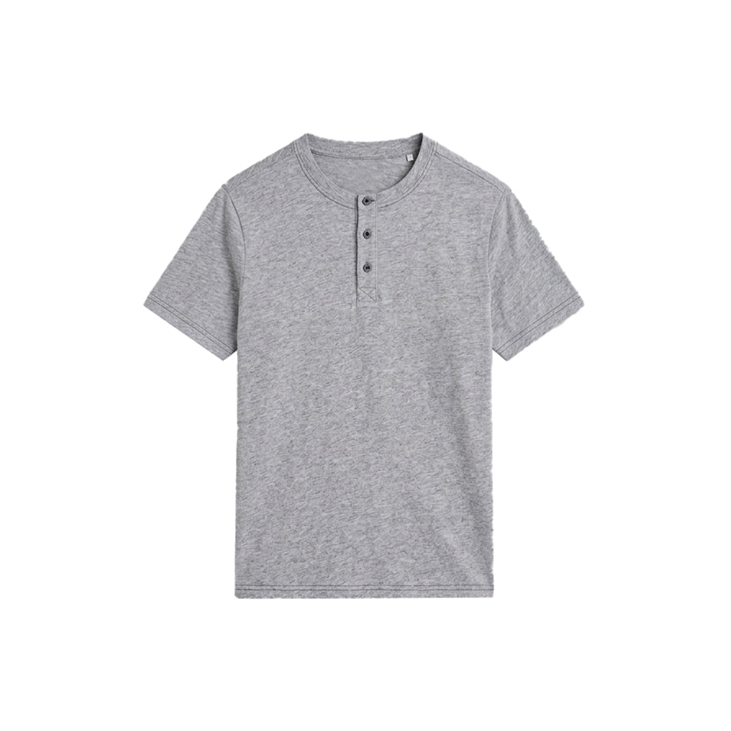 Custom Women Henley Half Sleeves - Solid Personalized Tee