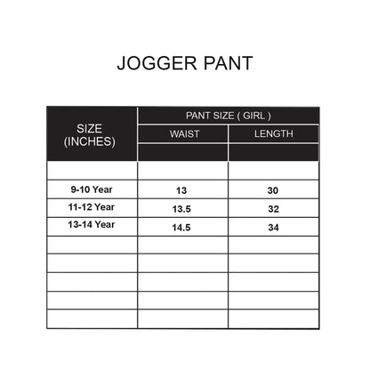 Custom Girls Jogger Pants - Solid Color - Personalized Pants