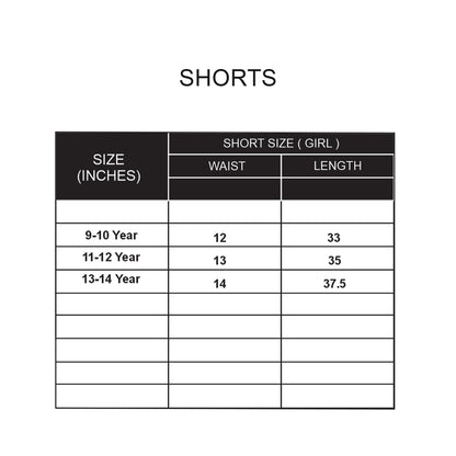 Custom Girls Shorts - Solid Color - Personalized Shorts