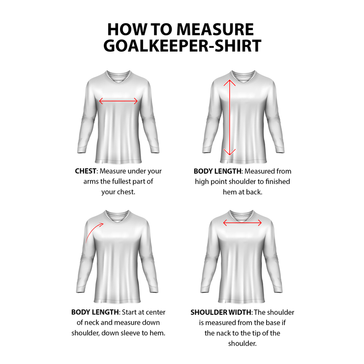 Customizable Soccer Goalkeeper Uniform