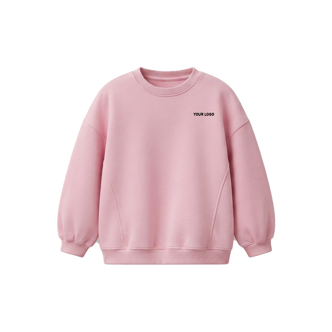 Custom Boys Sweatshirt - Curved Seam Panel - Personalized Top
