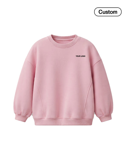 Custom Boys Sweatshirt - Curved Seam Panel - Personalized Top