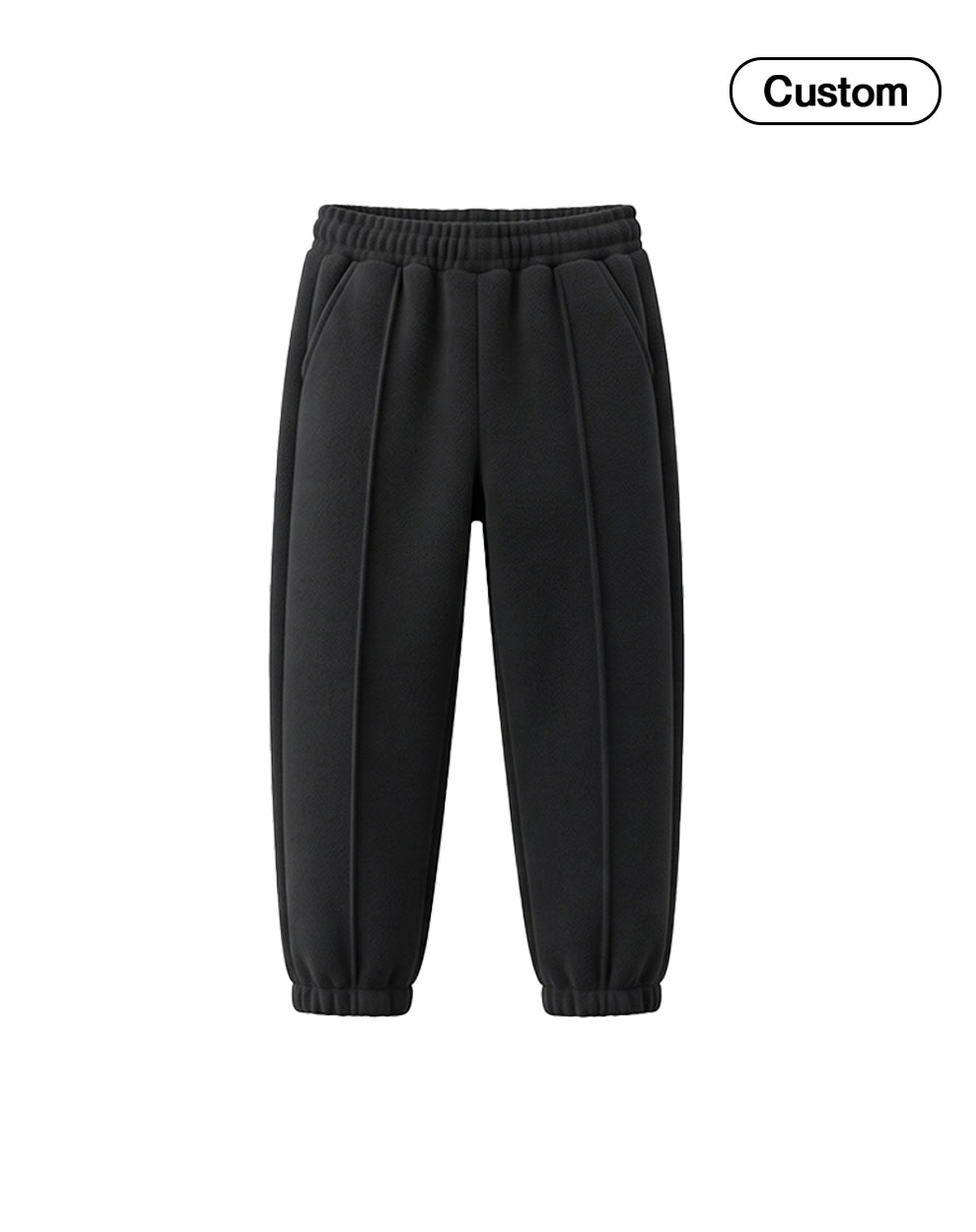 Custom Boys Jogger Pants - Pin-Tuck Stitching - Personalized Wear