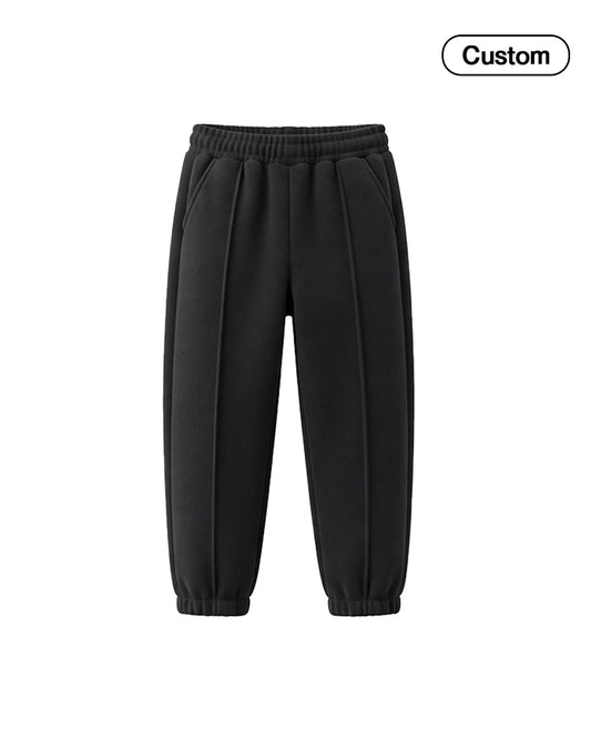 Custom Girls Jogger Pants - Pin-Tuck Stitching - Personalized Wear