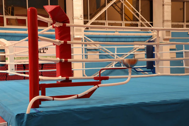 AIBA Approved Boxing Ring – RRP Model with High-Quality Steel Pipes and Wooden Platform
