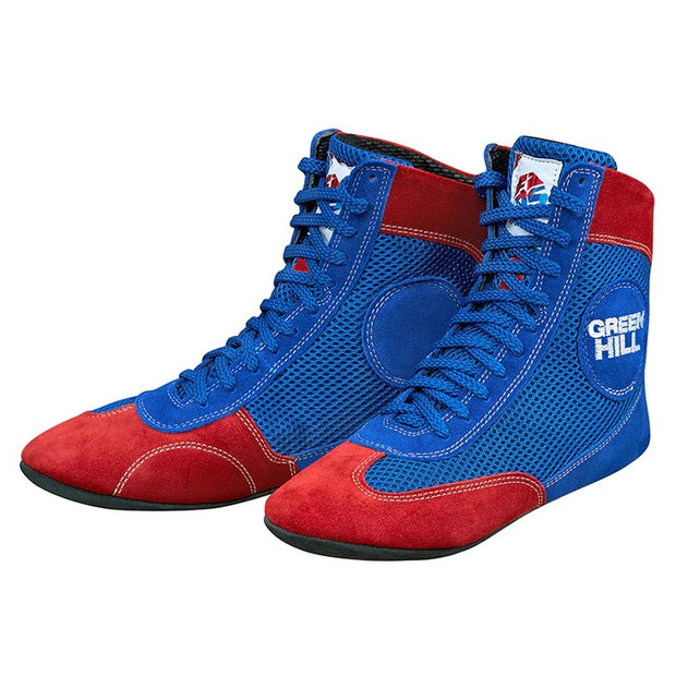 FIAS-Approved Boxing – MMA Gloves + Shin Instep Pads + Sambo Shoes