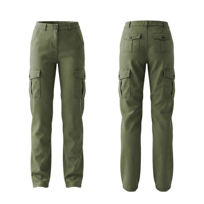 Custom Women Cargo Pants - Utility Pocket Fit - Personalized