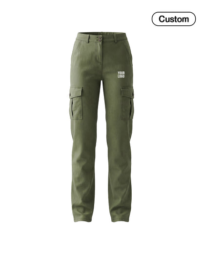 Custom Women Cargo Pants - Utility Pocket Fit - Personalized